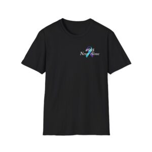 #988 Never Alone with Ribbon Unisex Softstyle T-Shirt
