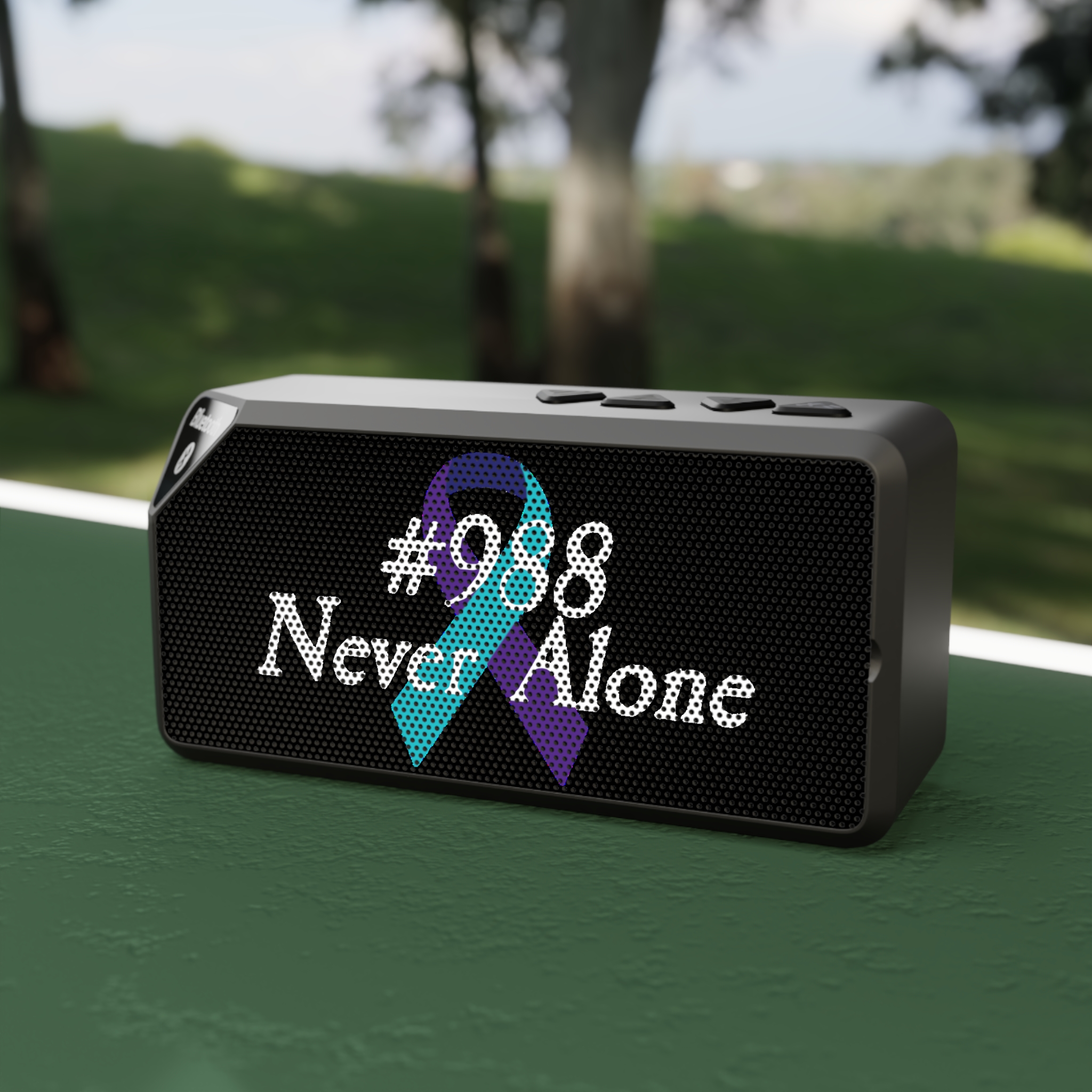 #988 Never Alone with Ribbon Jabba Bluetooth Speaker - Image 5